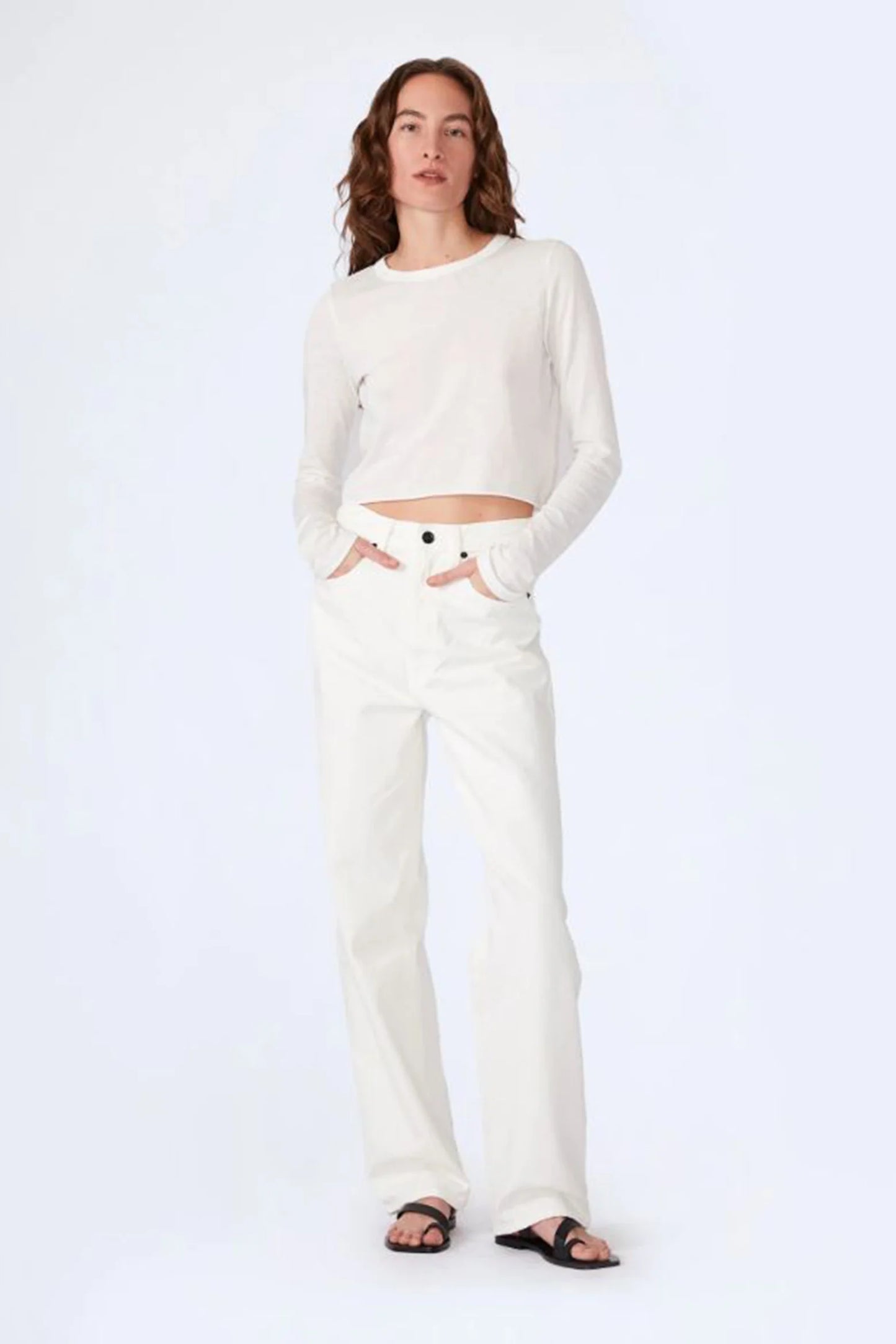 Slvrlake Koko Relaxed White