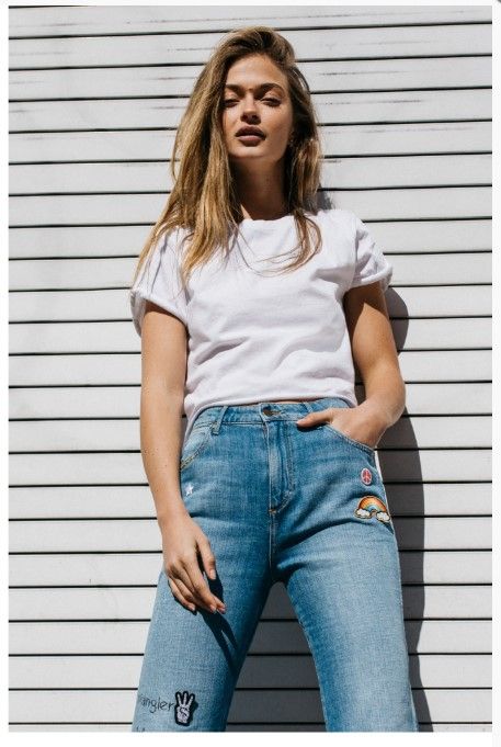 Free People The Perfect Tee White