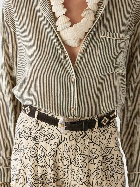 Maison Hotel Navajo Onyx Rombo Belt