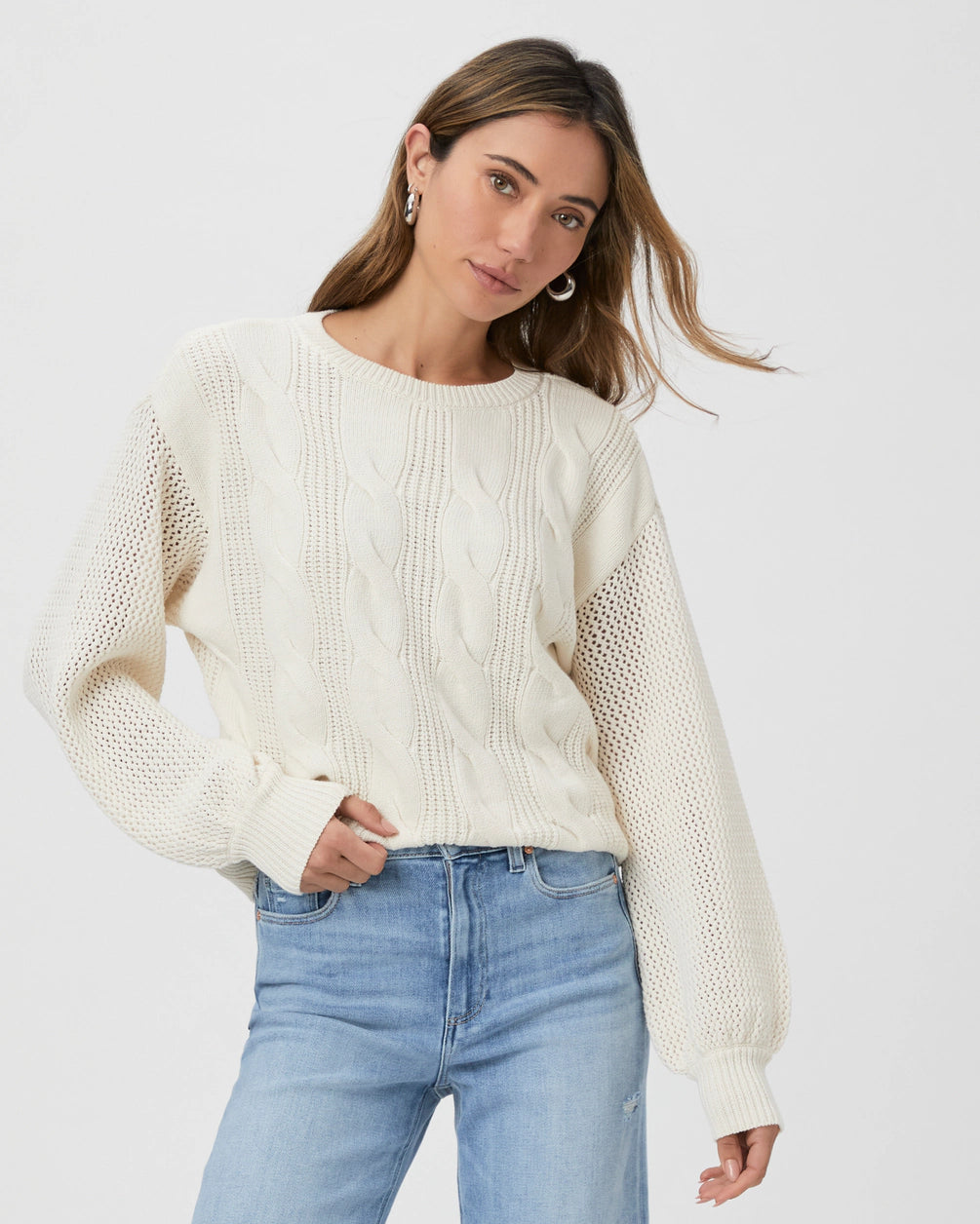 Paige Osanne Sweater Ivory