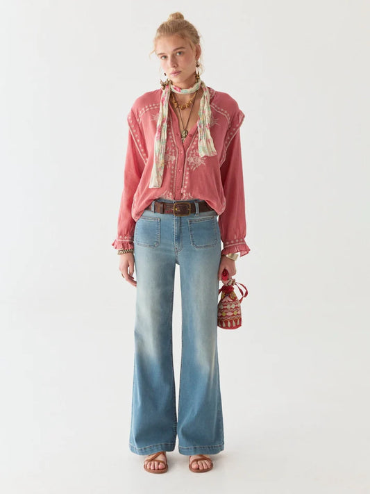 Maison Hotel Daisy Twist Blouse