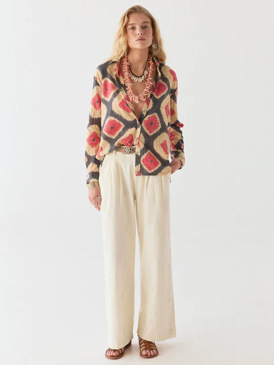 Maison Hotel Rusty Volcano Blouse