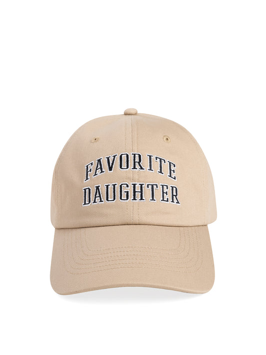 Favorite Daughter Collegiate Logo Cap in Oatmeal