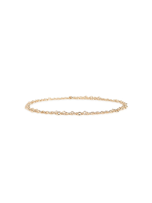 Favorite Daughter Chain Belt in Polished Gold