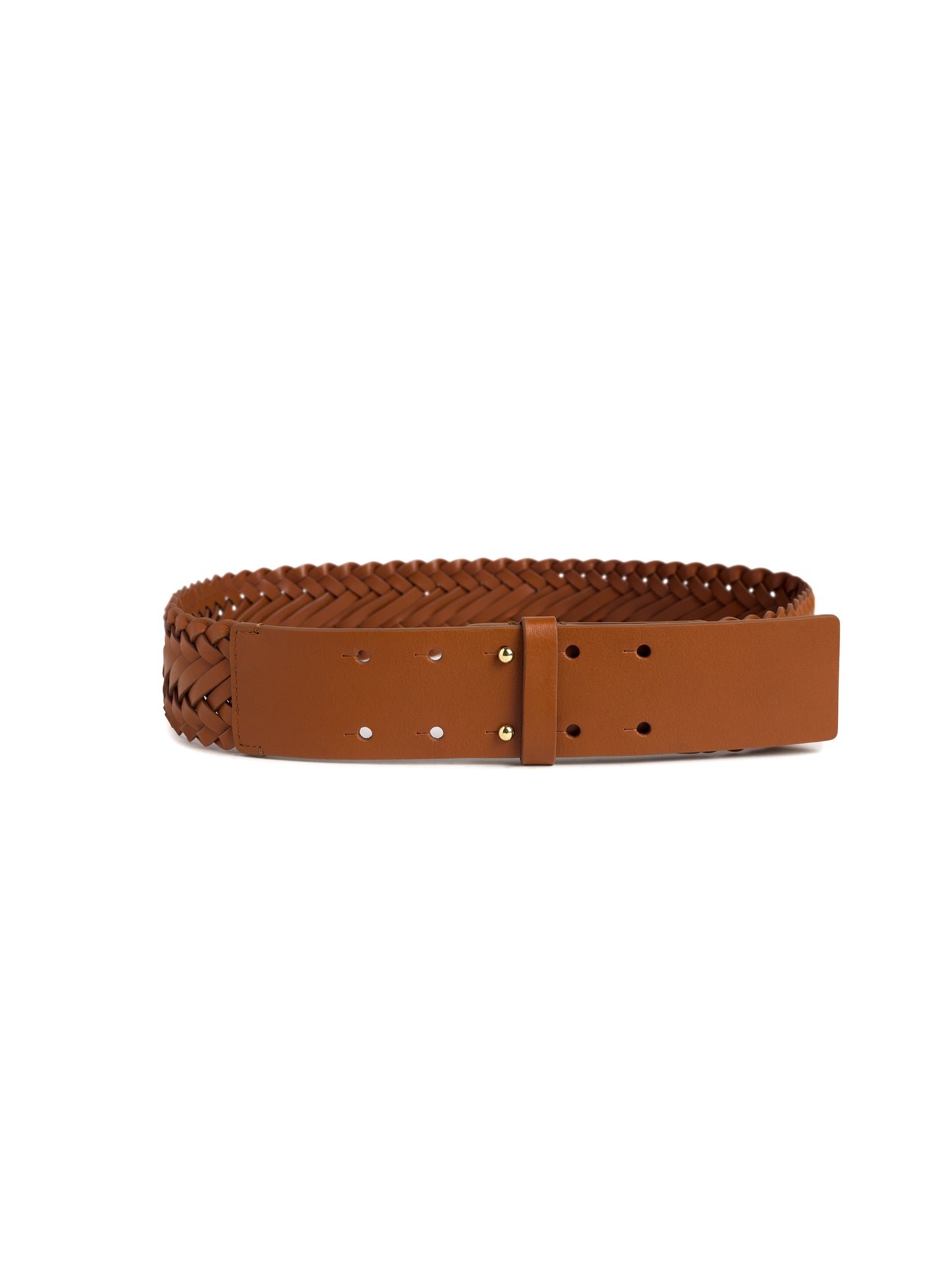Favorite Daughter Woven waist Belt in Tan