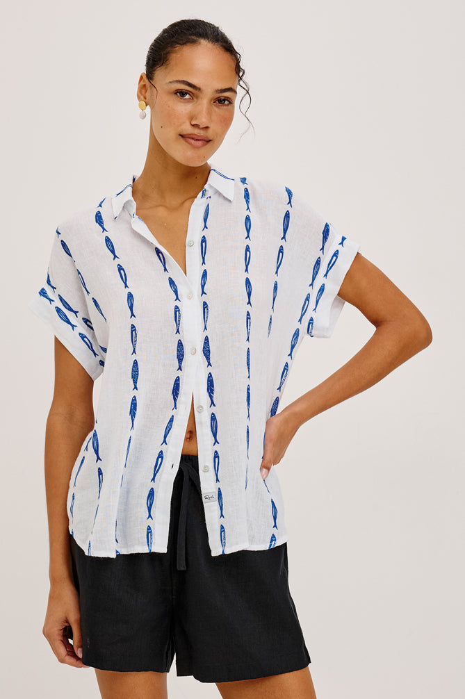 Rails Farrah Shirt in Sardines